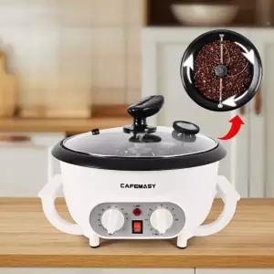 소형 커피볶는기계 로스팅기계 깨볶는기계 견과류 원두 볶음기 땅콩 생두 자동 팝콘