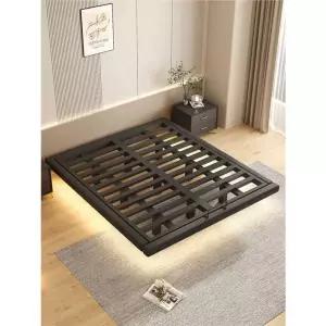 철제 평상 무헤드침대 매트리스 접이식 조명 받침대 원룸