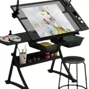 드로잉책상 플레이트 디자이너 페인팅 화이트 원목