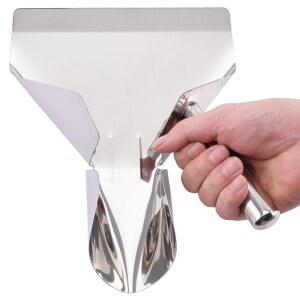 스테인리스 스틸 프렌치 프라이 팝콘 스쿱, 칩 배거 백용 퀵 필 도구, 기계용 다용도 스쿱 스 캔디 스낵 디저트