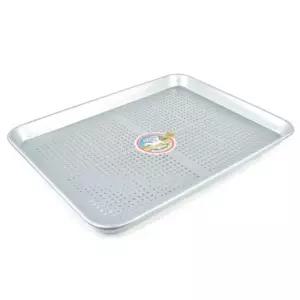 양은 써빙 알루미늄 서빙 채반 양은타공직쟁반 5호 (WFK9TC5)