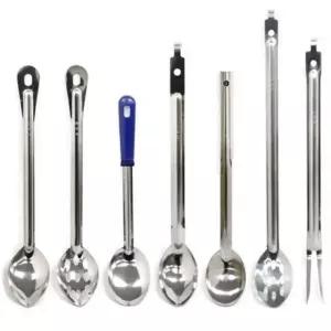 다대스푼포크모음전 뷔페스푼 스텐 블루 다대스푼 대 (WFK9O7G)