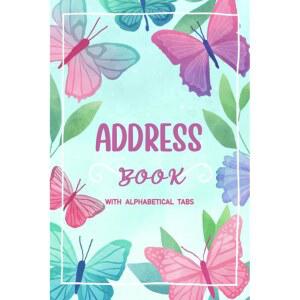 [미국배송] 주소록: 알파벳 탭이 있는 개별 비밀번호 노트 | 로그인 포켓 책 4X6