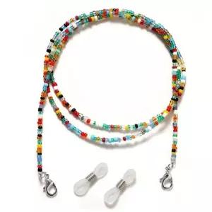 안경체인 컬러 비즈 안경 목걸이줄 (WFKA17P)