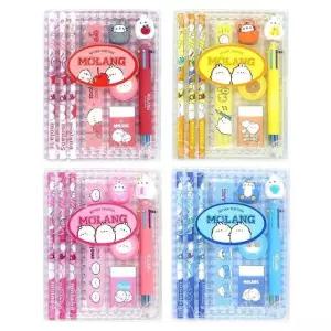 단체필기세트 학교 학원 선물용 인기많은 학용품세트 6p (WFKA2M4)