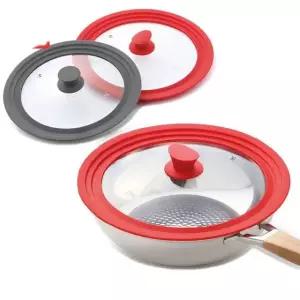 풍년 프라이팬 덮개 냄비 유리 PN실리콘 18-22cm (WFK9WAX)