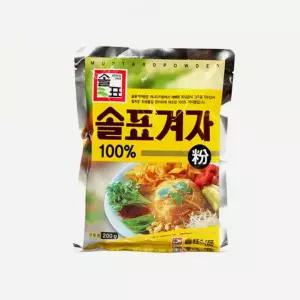 솔표 겨자 가루 100% 200g