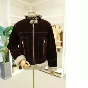 [대구백화점] [오픈클로젯]면벨벳무스탕자켓(DO25CCT497WI)