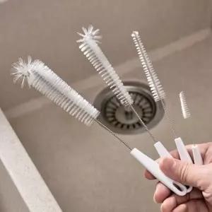 고품질 4종류솔 젖병솔 빨대 4종류 틈새 빨대브러쉬 4종 스텐빨대컵 (WFK9Z1D)