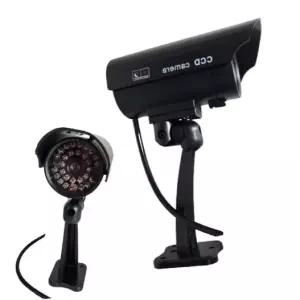 안전용 모형 CCTV 야외 감시 카메라 방범용 실외 장식품 (WFKA8A3)