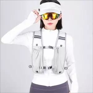 러닝 조끼 아웃도어 메쉬 멀티포켓 하이킹 베스트 소지품 수납 (WFKAKEW)