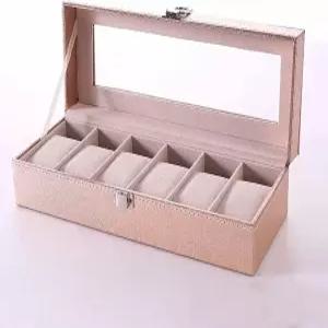 여성 위한 TAOTAOOPK 특별 케이스 여자 친구 손목 시계 상자 보관 컬렉션 퓨 가죽