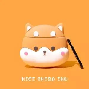 시바견 헤드 에어팟 실리콘 케이스 1/2세대 프로Pro 1세대 2세대 (WFKAEYL)