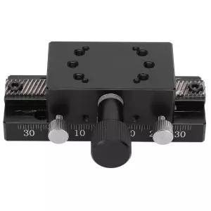 30x50mm 슬라이딩 테이블 SEMCI-C-80 정확도 선형 번역 단계 알루미늄 합금 설명서 x u2011Axis 랙