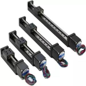 S25HH0 T형 CNC 슬라이딩 테이블 레일 선형 스테이지 운송 가이드 플랫폼 스테퍼 모터 드라이브 키트 미니