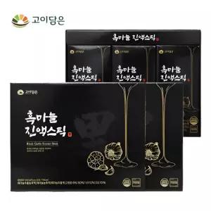 100% 통마늘즙 국내산 흑마늘 스틱 고 흙마늘 흑마늘 농축액 2박스