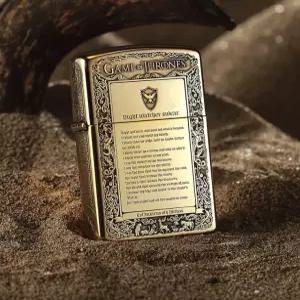 유니크한 판타지 디자인 엔틱 라이터 충전식 지포 선물용 점화기