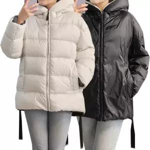 [명품] 24FW 더큐브 SEICAP 구스 다운 양면 패딩 하자 에크루 SEICAP 044