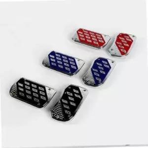 페달 쓰레기통 밀폐형 블랙 2P