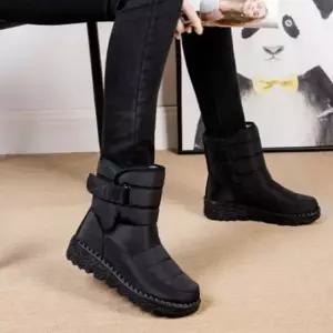 퀄팅 방수 디테일 구성 스노우 여성 부츠 방한 미끄럼 방수부츠 스노우부츠 레인부츠 겨울부츠 기모안감