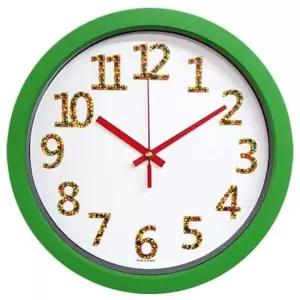 GB4662 무소음 과일 벽시계 그린 28cm 제조한국 벽시계 무소음시계 모던시계 홈데코시계 인테리어벽시계