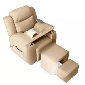 네일샵 가죽 쇼파 소파 뷰티샵 라운지 의자 리클라이너 뷰티