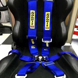 레이싱벨트 튜닝시트 오프로드 안전장치 포인트 블루 4 포 6점식 차량 4점식 시트 50 개조