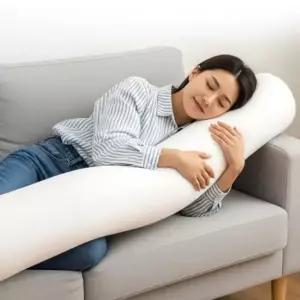 일자형 롱 바디필로우 몽트노블 솜 긴베개 베개쿠션 (WFKB1U7)