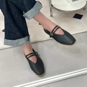 모던 스트랩 메리제인 플랫슈즈 5FW (WFKA0RE)