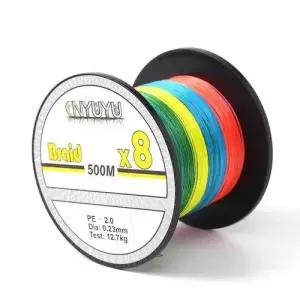 8합사 낚시용품 바다낚시줄 2호 합사라인 민물낚시줄 WFIKT6T