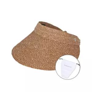 [헬렌카민스키] 25FW 여성 커스틴 선캡 누가 더스트백 포함 HAT50305 NOUGAT PKG