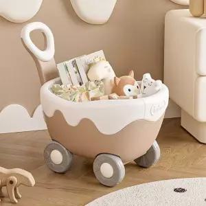 블럭 정리함 이동식 기저귀 다용도 정리대