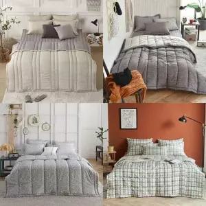 겨울 극세사 피치스킨 침구 체스 이불 패드 SS Q W9AC408