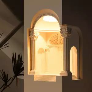 감성 인테리어 액자 빈티지 화분 디자인 꽃병 포인터 대학 석고 램프 코너 매립형 센서 내장형 테라피 팰리