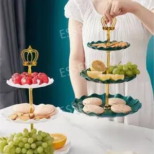 크리스마스그릇 테이블장식 2단 접시 3단 디저트 홈파티