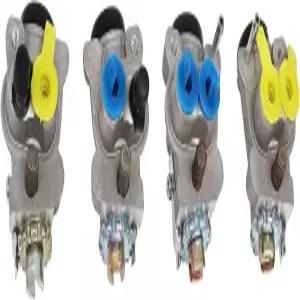 호환 혼다 TRX300 4WD TRX 300 4X4 TRX300FW Fourtrax 4x4 19882000용 프론트 브레이크 휠 실린더 4개 팩