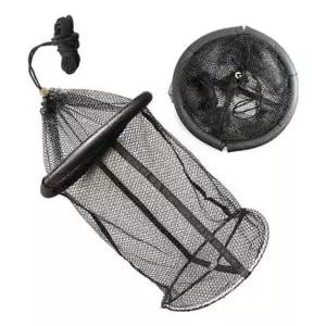 s씨타임 접이식 반달 부력살림망 민물 바다 낚시 어망 그물