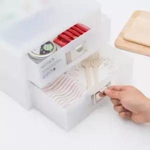 아이박스 2단 멀티박스 시스맥스 책상 다용도 정리함 소품 수납함 수납정리 (WFKAK01)