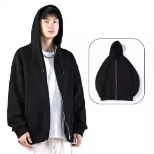 [라일리의류] Rly 오버핏후드집업 집업 얇은 아우터 잠바 커플후드  44239261)