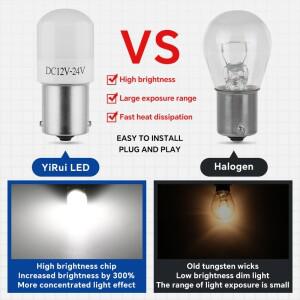 루보식 자동차 LED 세라믹 고온 저항 전구 방향 지시등 램프 BA15S P21W S25 T20