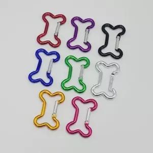 뼈다귀 카라비너 컬러 비너 키링부자재 가방고리 악세사리 부자재 M50372 (WFKADRA)