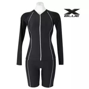 XBLUE 아쿠아로빅 빅사이즈 투피스 수영복 N13044