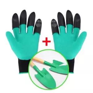 원예도구 농사장갑 모종심기세트 모종삽세트 그린+모종삽 (WFKAEL6)