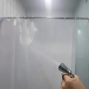 샤워실 비닐 샤워 180 무지 커튼 화이트 방수 120x 파티션 가림막