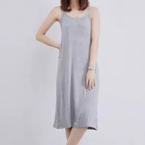 기본원피스 무지 패션원피스 루즈핏원피스 롱 끈나시 홈웨어 민소매