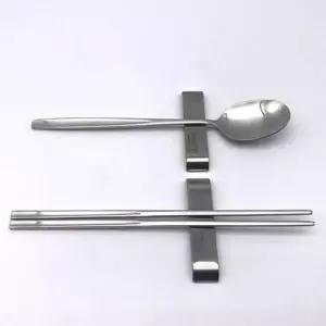 티타늄 수저세트 1벌 숟가락 젓가락 물결 국산 수저