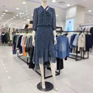 [조이너스]여성 정장 25신상 칠부 시스루 A라인 쉬폰 원피스 JAFU4WOP 250_US