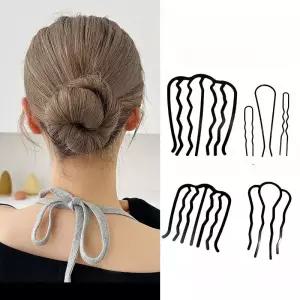 뒷 정리 뒤쪽 카락 머리 머리핀 이마 헤어 발레 깔끔