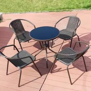 정원 테이블깔끔한 야외테이블 야외식탁 정원꾸미기