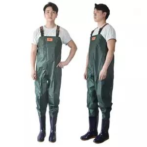 240mm 옥스퍼드 가슴장화 고급형 슈마켓 안전우의 코 (WFKB7LZ)